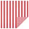 Red &#x26; White Stripe Double-Sided Cardstock Paper by Recollections&#x2122;, 12&#x22; x 12&#x22;